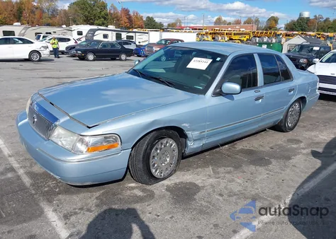 2004 Mercury Grand Marquis Gs from USA, damaged, VIN 2MEFM74WX4X621886